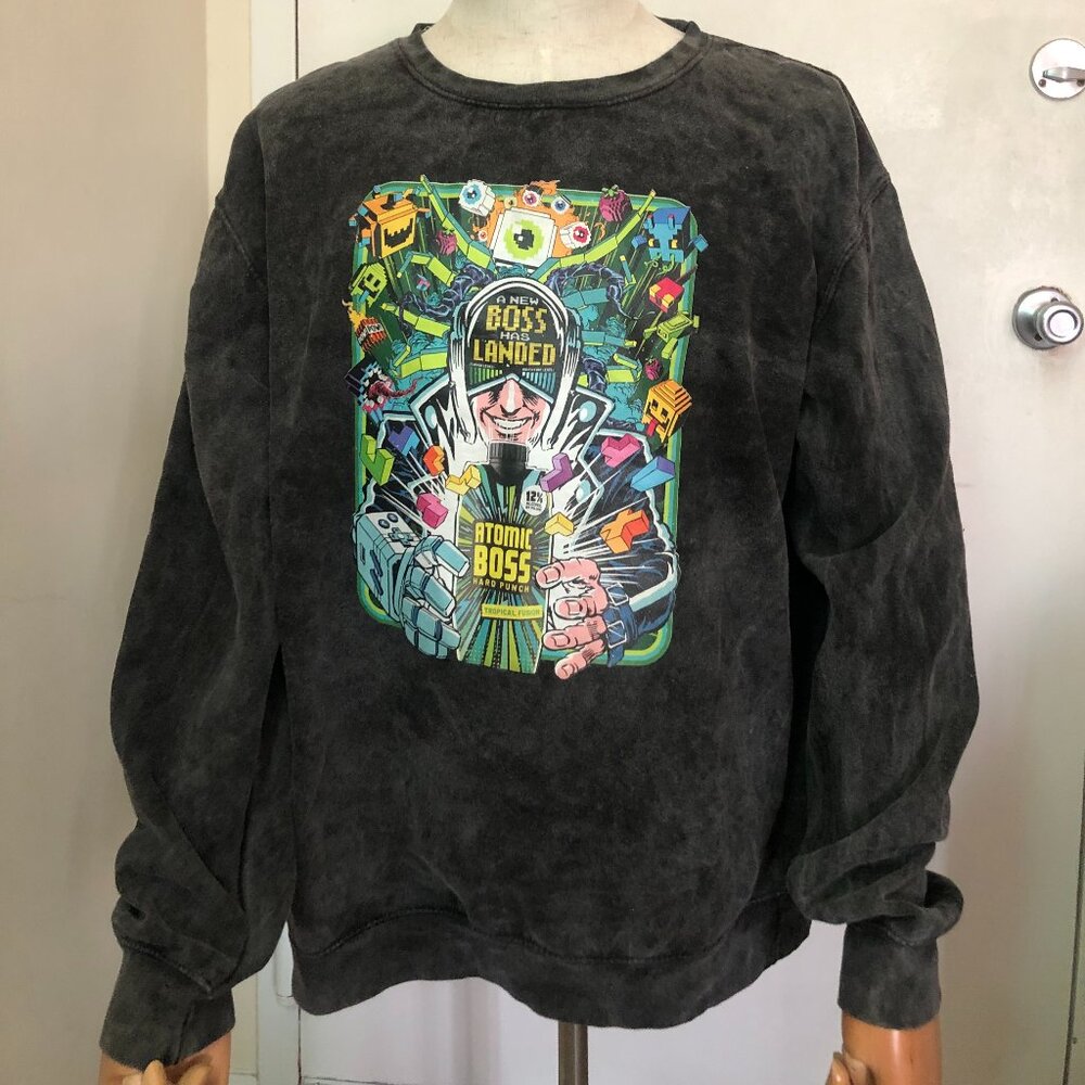 Dyenomite Long Sleeve T-Shirt Black Size XL Casual Cotton Tee
